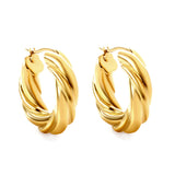 Stainless Steel Waterproof Earrings