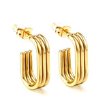 Stainless Steel Waterproof Earrings