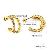 Stainless Steel Waterproof Earrings