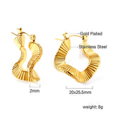Stainless Steel Waterproof Earrings