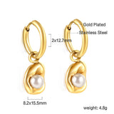 Stainless Steel Waterproof Earrings