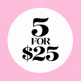 5 FOR $25 STAINLESS STEEL MYSTERY NECKLACES