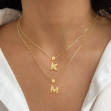 Waterproof Non Tarnish Copper Pendant Necklace for Women with 18K Real Gold Plated Electroplated Box Chain